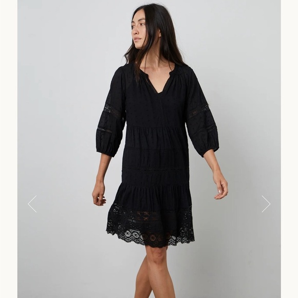 Velvet By Graham & Spencer Dorothy Lace Boho Cotton Dress, Women’s Size Small - Picture 1 of 13